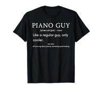 Piano Guy Definition Funny Boy Piano Player T-Shirt