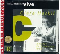 Piano Haskil - Piano Haskil - Recital De Besancon, 7 Septembre 19