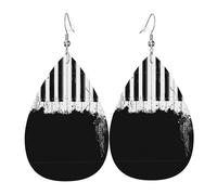 Piano Holiday Earrings For Women, Festive Star Drop Earrings, Chic Dangle Jewelry For Celebrations