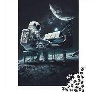 Piano in Space5 Jigsaw Puzzles Game Adult 1000 Piece Jigsaw Wooden Creative Jigsaw Puzzle Decompressing Game 1000pcs (75x50cm)