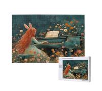 Piano Jigsaw Puzzles for Adults 1500, Girl Puzzles for Adults Wooden, Funny/Difficult/Impossible/Challenging Decompression Games, As a Birthday and Holiday Decor Gift for Women and Men M-723