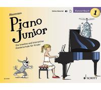 Piano Junior: Konzertbuch 1 Vol. 1 piano (very easy) Heumann with Online materia