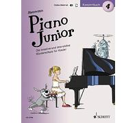 Piano Junior: Konzertbuch 4: Leichte Vortragsst, Heumann, Leope Sheet mu.