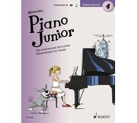 Piano Junior: Konzertbuch 4 Vol. 4 piano (very easy - easy) Heumann with Online
