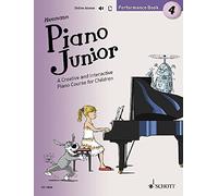 Piano Junior: Performance Book 4 Vol. 4: Book/Online Audio
