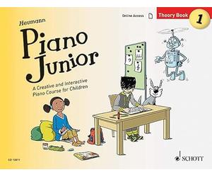 Piano Junior: Theory Book 1 Vol. 1: A Creative and Interactive Piano Course for Children: Includes Downloadable Audio