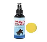 Piano Key Cleaner Spray, Quick Acting Solution, 100ml, Instrument Cleaning Spray, Keyboard Cleaning Mist, Efficient Stain Remover, for Piano, Concert, Classroom