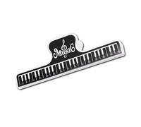 Piano Key Pattern Music Page Holder Ruders Score Fixed Clip Guitar Violin Piano Music Music Book Clip for Artist