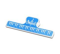 Piano Key Pattern Music Page Holder Score Fixing Clip Professional Music Sheet Clip Page Paper Clamp