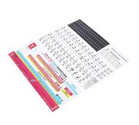Piano Key Sticker Transparent Notation Paster PVC Material Glossy Self Adhesive Sheet Music Stickers for 37 49 54 61 88 Keys Piano Beginners Learning Tool with User Manual