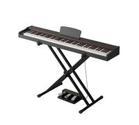 Piano Keyboard 88 Keys Beginner Digital Piano Velocity-Sensitive Keys Portable Electric Piano With Stand, Triple Pedal, Carrying Bag And Music Sheet(Black)