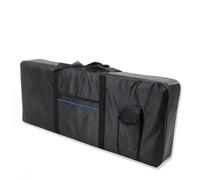 Piano Keyboard Bag Electronic Organ Piano Cover Padded Case Keyboard Bag Instrument Protective Portable Anti Shock Waterproof 61 Keys(Black)