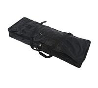 Piano Keyboard Case Bag, Oxford Cloth Black Gig Bags Case with Robust Protection, Lightweight Design for 76 Key Electronic Organ, Portable Dual Purpose with External Pocket
