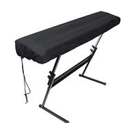 Piano Keyboard Cover-Electronic Piano Waterproof Dust Cover with a Drawstring-Elastic Cord Locking Clasp-Protective for Electronic Keyboard-Digital Piano (88 Keys)
