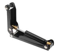 Piano Keyboard Cover Slow Closing Buffer Black Metal Abs Rubber | Anti-pinch Accessory for People Who Play the Piano, Retarder Descend Control Device, Compact Piano Hinge Hardware