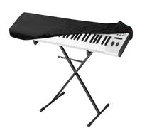 Piano Keyboard Dust Cover, 88 Key Electronic Digital Piano Cover, Long-Lasting Oxford Cloth Protector, Waterproof Elastic Keyboard Shield, Classic Black Accessory for Home Studio