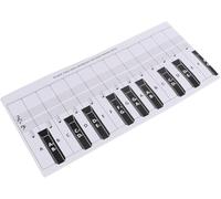 Piano Keyboard Guide Paper for Beginners - 88 Key Portable Learning Aid Chart for Finger Exercises & Teaching