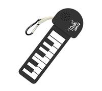 Piano Keyboard Keychain - Foldable Hand Roll Toy, Portable Keychain Charm, Mini Key Set | School Outdoor Activities Home Park Travel Small Electronic Accessory Bag Pendant Ring Music Ornament