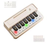 Piano Keyboard | Portable Educational Sensory Instruments | Miniature Musical Keyboard Learning Toy for Boys and Girls, Home, Travel, Indoor, Play Education