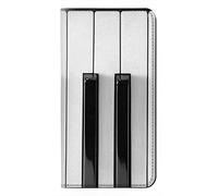 Piano Keyboard PU Leather Flip Case Cover For Samsung Galaxy A10e