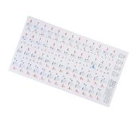 Piano Keyboard Stickers for 88/61 / 54/49 / 37 Keys Music Piano Keys for Home Practice and Music Classes Clear Piano Keyboard Stickers