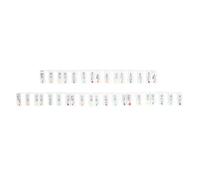 Piano Keyboard Stickers, Removable Large Note Letters Silicone Labels for 61 Key Electronic Piano Beginners Kids Teachers Practice