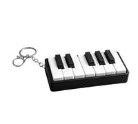 Piano Keychain, 12 Button Keyboard Charm, Music Purse with Sound Feature