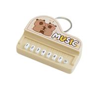Piano Keychain,Decorative Backpack Charm - Portablec Bag Pendant - for Boys Students Music Lovers Collectors Travelers Birthday Holiday Travel Party Favor Waiting Room