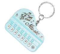 Piano Keychain Portable Keyboard Instrument Handheld Pendant Toy Suitable for Backpacks Mobile Phone Cases and Card Books
