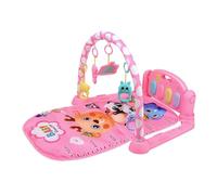 Piano Kick and Play Mat, Detachable Adjustable Light Up Musical, Foldable Kids Activity Mat Learning Toys, for Living Room Bedroom Nursery Sunroom Home Daycare Apartment