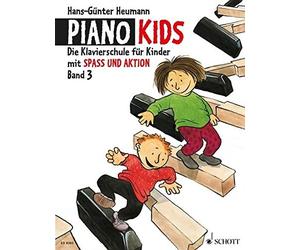 Piano Kids 3: Die Klavierschule fur Kinder mit Spa und Aktion by Heumann New.