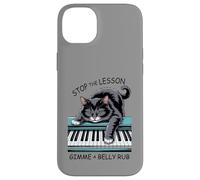 Piano Lesson Cat Classic Music Kitten Belly Rub Pianist Case for iPhone 14 Plus