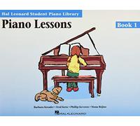 Piano Lessons - Book 1 Piano Learning Book for Kids with Structured Lessons and Piano Sheets Hal Leonard Student Piano Library