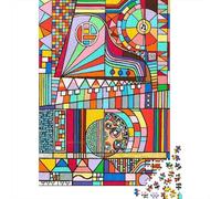 Piano Madness Jigsaw Puzzle for Adults, 1000 Pieces, 52x38cm/1000pcs, Puzzle Gift Idea, Evening Leisure And Year-Round Leisure