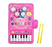 Piano Mat - 31.5x19.69 Inches Musical Learning Toy | Built-in Songs | Educational Toys & Fun For Boys & Girls Baby Mat Home Travel Bedroom Living Room Party