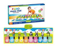 Piano Mat - Electronic Dance Mat - Early Learning Electronic Toys, Musical Carpet with Multiple Instrument Modes for Kids Home School