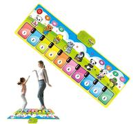 Piano Mat for Kids,Interactive Musical Mat | Electronic Music Blanket with Multiple Instrument Modes for Home Classroom, Interactive Puzzle Toy