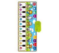 Piano Mat,Piano and Dance Toddler Music Mat | Instruments Effects Parent-Child Interaction Indoor Early Learning Toy for Boys Girls Development