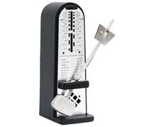 Piano Mechanical Metronome - Mechanical Metronome with Bell, Cello Saxophone Trumpet and Other Musical Instruments, Metronome for Piano Track Tempoo and Beat, Loud Sound, High Precision, Wood Grain
