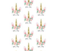 Piano Music Assignment & Practice Notebook: Unicorn Student Journal for Music Lessons | 52 week Practice Log | Track Practice Time Weekly | Pink Unicorns for Girls