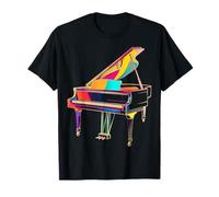 Piano Music Instrument Graphic Art Piano T-Shirt