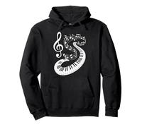 Piano Music Notes Lover Pianist Teacher Composer Musician Pullover Hoodie