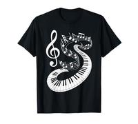 Piano Music Notes Lover Pianist Teacher Composer Musician T-Shirt