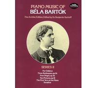 Piano Music of Béla Bartók, Series II: Seris II (Piiano Music of Bela Bartok: Second in the Archive Edition Incorporating Composer's Corrections)