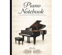 Piano Notebook: Grand Staff Manuscript Notebook for Composers and Students