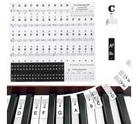 Piano Notes Stickers, Piano Keyboard Notes Stickers, Piano Learning Piano Keys Stickers, Keyboard Notes Stickers for 37/49/54/61/88