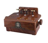 Piano Pedal Extender Adjustable Height Piano Pedal Extender for Children Beginner Teacher Assist (Rosewood)