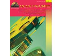 PIANO PLAY-ALONG VOLUME 17 MOVIE FAVOURITES PVG PF BOOK/CD