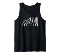 Piano Player Evolution Funny Pianist Musician Music Tank Top