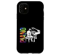 Piano Player Pianist Grand Piano Music Keys Case for iPhone 11